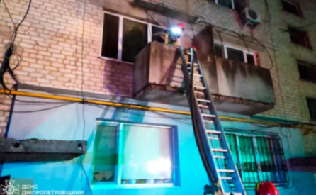 У Синельниковому під час пожежі загинула жінка