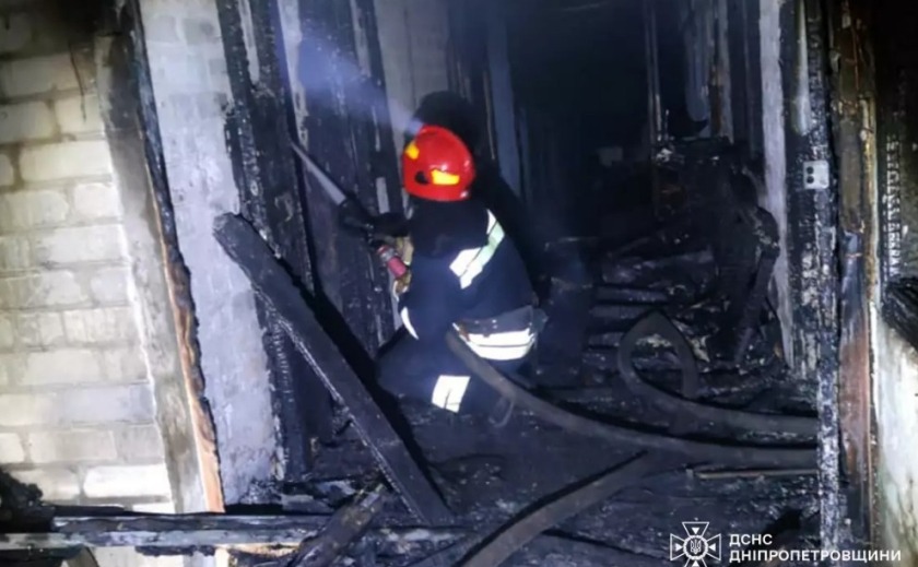 У Синельниківському районі на пожежі постраждали 4 людей, з них двоє дітей